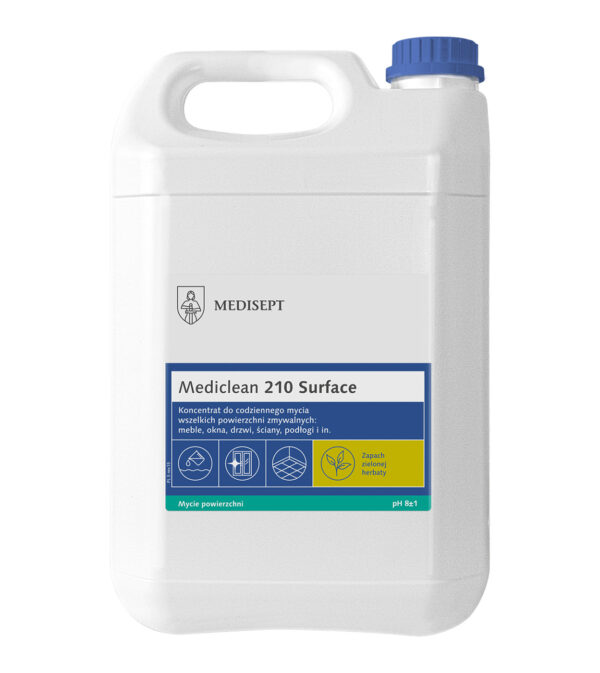 Mediclean 210 Surface Zielona herbata 5L