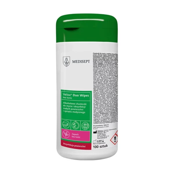 Medisept Velox Duo Wipes Puszka 1 Medisept Velox Duo Wipes Puszka