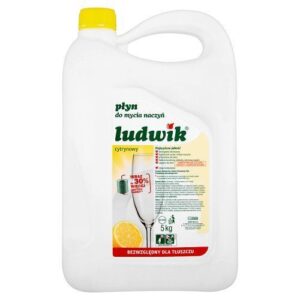 Ludwik płyn do mycia naczyń 5l cytrynowy