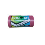 IKA Worki na śmieci PACKER 120 l a’25 czerwone LDPE mocne