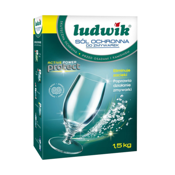 Ludwik Sól do zmywarek 1,5 kg 1 Ludwik Sól do zmywarek 1,5 kg