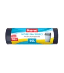 IKA Worki na śmieci Master 60L a’10 czarne LDPE